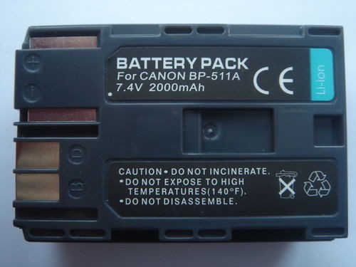 Batterie 511a pour canon - bp-511a,