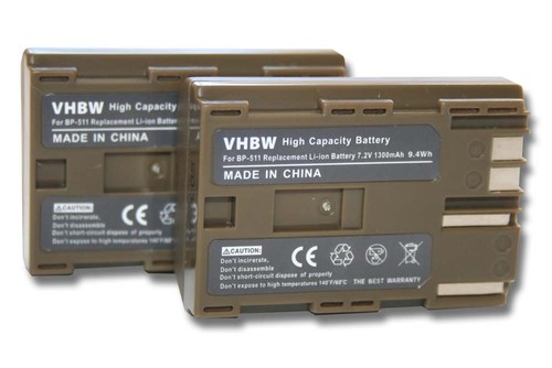 Batteria per canon 508 - 2x, bp-508