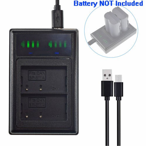 511 caricabatteria usb slim - bp-511,